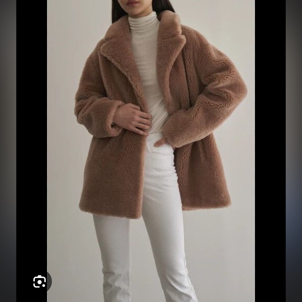 The Curated Classic Teddy Jacket Camel